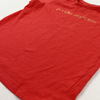 'Future Princess' Red T-Shirt - Girls 5-6 Years