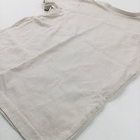 Cream T-Shirt - Boys 7-8 Years