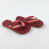 'Havaianas' Red Flip Flops - Girls - Shoe Size 12