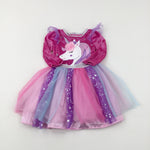 Unicorn Pink & Purple Costume - Girls 9-12 Months