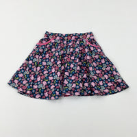 Peppa Pig Colourful Navy Jersey Skirt - Girls 6-7 Years