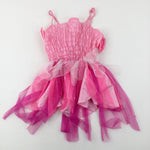 Pink Fairy With Wings Costume - Girls 2-4 Years
