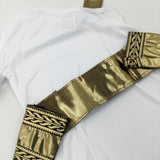 **NEW** Roman Gladiator Costume - Girls/Boys 8-9 Years