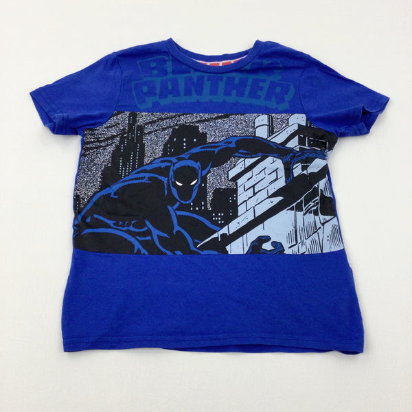 Marvel Superheroes Black Panther Blue T-Shirt - Boys 4-5 Years