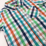 Colourful Checked Shirt - Boys 4-5 Years