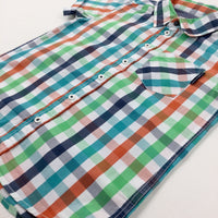 Colourful Checked Shirt - Boys 4-5 Years