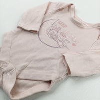 'Keep Dreaming Little One' Minnie Mouse Pink Bodysuit - Girls Newborn