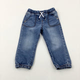 Mid Blue Denim Jeans - Boys 12-18 Months