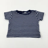 Navy Striped T-Shirt - Boys 12-18 Months