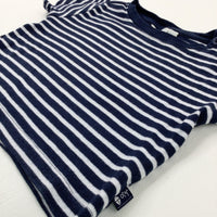 Navy Striped T-Shirt - Boys 12-18 Months