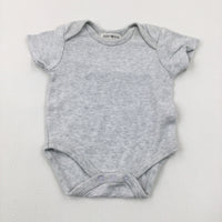 Grey Bodysuit - Boys 0-3 Months