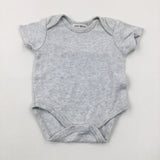 Grey Bodysuit - Boys 0-3 Months