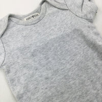 Grey Bodysuit - Boys 0-3 Months