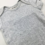 Grey Bodysuit - Boys 0-3 Months