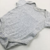 Grey Bodysuit - Boys 0-3 Months