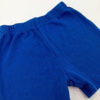 Blue Jersey Shorts - Boys 3-6 Months