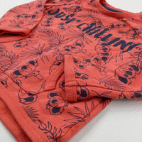 'Just Chilling' Koalas Orange Long Sleeve Top - Boys 18-24 Months