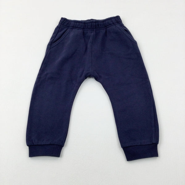 Navy Joggers - Boys 18-24 Months