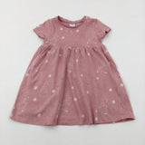 Beatrix Potter's Peter Rabbit Pink Jersey Dress - Girls 18-24 Months