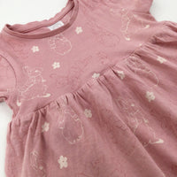 Beatrix Potter's Peter Rabbit Pink Jersey Dress - Girls 18-24 Months