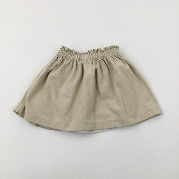 Beige Skirt - Girls 18-24 Months