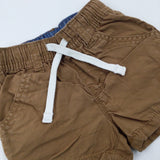 Tan Shorts - Boys 3-6 Months