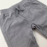 Grey Lightweight Trousers - Boys 3-6 Months