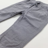 Grey Lightweight Trousers - Boys 3-6 Months