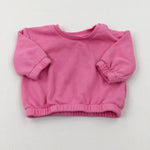 Pink Sweatshirt - Girls 3-6 Months