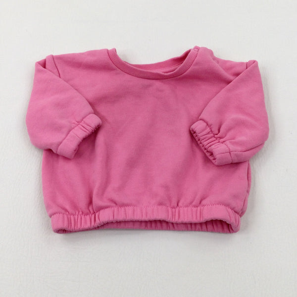 Pink Sweatshirt - Girls 3-6 Months