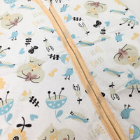 **NEW** Colourful Birds & Flowers Cream Sleeping Bag - Girls 6-9 Months