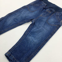 Mid Blue Denim Jeans - Boys 6-9 Months