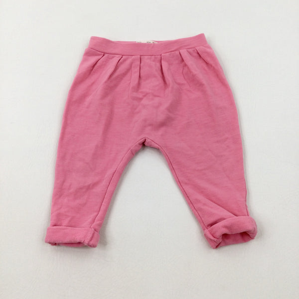 Pink Joggers - Girls 9-12 Months