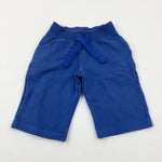 Petrol Blue Joggers - Boys 6-9 Months