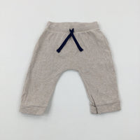 Cream Jersey Trousers - Boys 6-9 Months