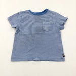 Blue Striped T-Shirt - Boys 6-9 Months