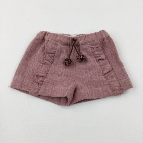 Smart Pink Shorts - Girls 3-4 Years