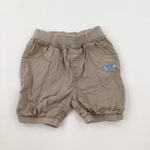 'Simba' Lion King Beige Shorts - Boys 12-18 Months