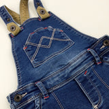 Mid Blue Denim Dungarees - Boys 9-12 Months