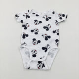Mickey Mouse White Bodysuit - Boys 9-12 Months