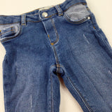 Distressed Blue Denim Jeans - Boys 12-18 Months