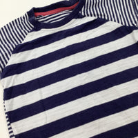 Navy Striped T-Shirt - Boys 12-18 Months