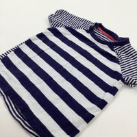 Navy Striped T-Shirt - Boys 12-18 Months