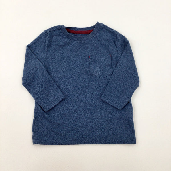 Blue Long Sleeve Top - Boys 12-18 Months