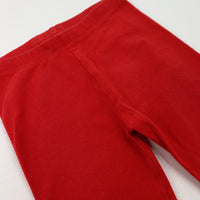 Red Leggings - Girls 12-18 Months