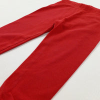 Red Leggings - Girls 12-18 Months