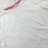 **NEW** White T-Shirt - Girls 9-12 Months