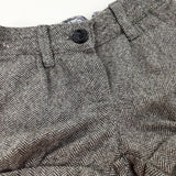 Sparkly Grey Shorts With Adjustable Waist - Girls 12-18 Months