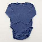 Blue Long Sleeve Bodysuit - Boys 18-24 Months