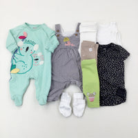 Baby Clothes Bundle (10 Items) - Boys/Girls Newborn